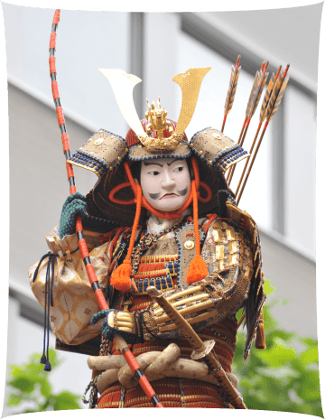 赤坂氷川祭 山車人形