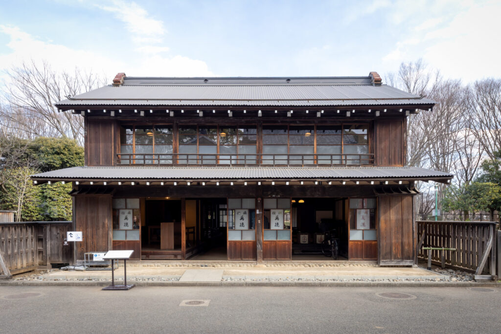 下町中通りの万徳旅館｜江戸東京たてもの園