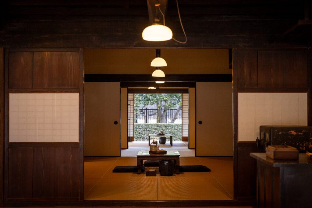 下町中通り万徳旅館の内観｜江戸東京たてもの園