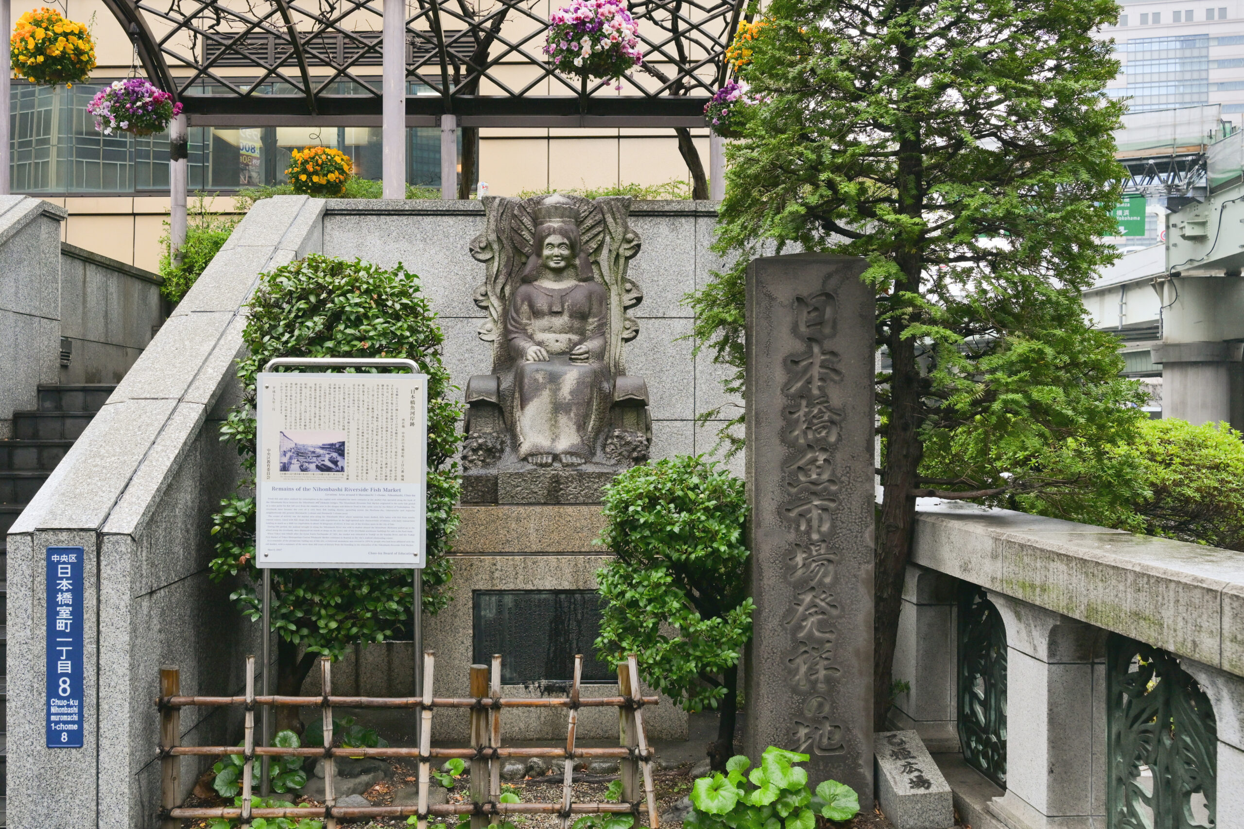 日本橋魚河岸跡｜日本橋