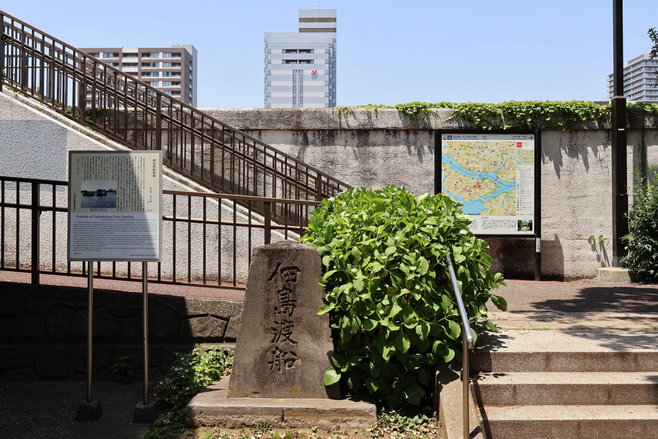 佃島渡船場跡